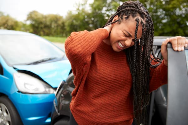 Whiplash after a car accident