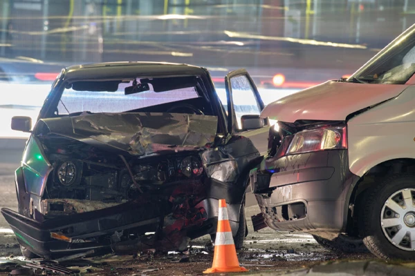 Compassionate Atlanta car accident attorney explaining settlement offer and legal rights to injured accident victim during free consultation