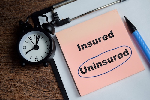 Uninsured Motorist Concept