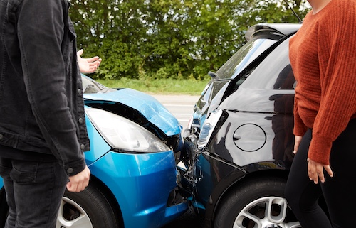 Atlanta Car Accident Scene
